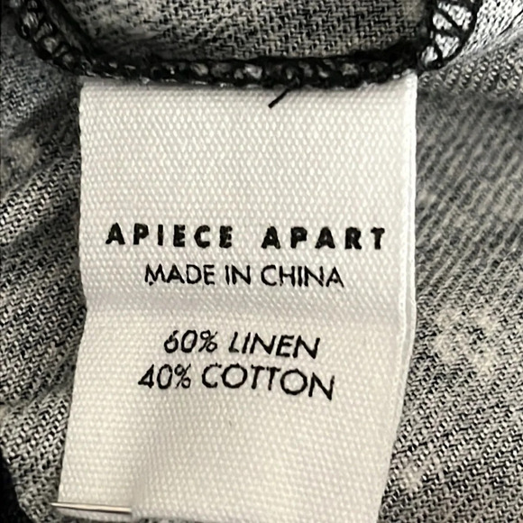 Apiece Apart NY Ani Easy Pants in Scattered Floral Black - NWOT - Size Large - Picture 7 of 8